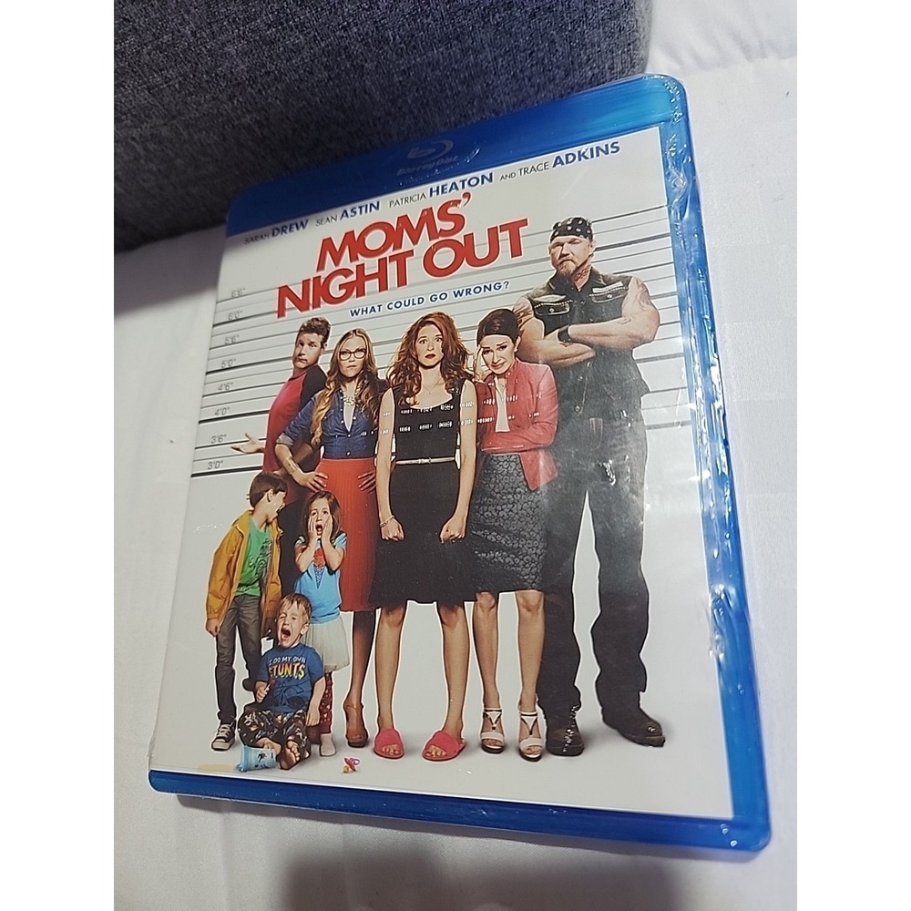 Mom's‎ Night Out Blu-ray 2014 Movie Sarah Drew Sean Astin Comedy PG New Sealed